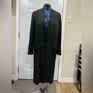 Banana Republic black duster cardigan